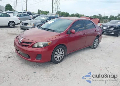 2012 Toyota Corolla Le из США, поврежденный, VIN 2T1BU4EE9CC913195